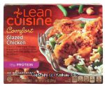 Stouffer's Lean Cuisine comfort; glazed chicken; roasted chicken in a lemon tarragon sauce w/rice, green beans & cashews Center Front Picture