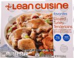 Stouffer's Lean Cuisine comfort; glazed turkey tenderloins with whipped sweet potatoes and dressing Center Front Picture