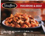 Stouffer's Classics macaroni & beef; freshly made macaroni in a hearty tomato & beef sauce Center Front Picture