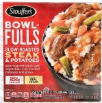 Stouffer's Bowl-Fulls slow roasted steak & potatoes, frozen entree Center Front Picture