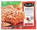 Stouffer's Classic Dinners Party Size lasagna with meat sauce Center Front Picture