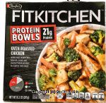 Fit Kitchen Protein Bowls oven roasted chicken, frozen bowl Center Front Picture