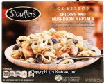 Stouffer's Classic Dinners  chicken and msuhroom marsala, 1 frozen box Center Front Picture