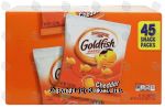 Pepperidge Farm Goldfish baked cheddar snack crackers, 1-oz. packages Center Front Picture