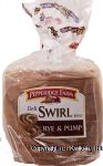 Pepperidge Farm Deli Swirl rye & pump bread swirled in every bite, half loaf, sliced Center Front Picture