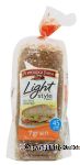 Pepperidge Farm Light Style 7 grain sliced bread loaf Center Front Picture