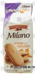 Pepperidge Farm Milano orange & rich chocolate distinctive cookies Center Front Picture