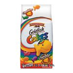 Pepperidge Farm Goldfish Baked Snack Crackers Cheddar Colors Center Front Picture