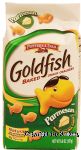 Pepperidge Farm Goldfish parmesan flavor baked snack crackers Center Front Picture