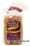 Pepperidge Farm Whole Grain 15 grain sliced bread Center Front Picture