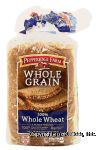 Pepperidge Farm Whole Grain 100% whole wheat sliced bread loaf Center Front Picture