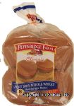 Pepperidge Farm Classic soft 100% whole wheat hamburger buns, 8-count Center Front Picture