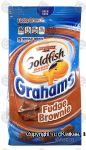 Pepperidge Farm Goldfish Grahams; fudge brownie Center Front Picture