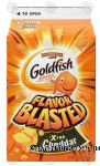 Pepperidge Farm Goldfish Flavor Blasted; extra cheddar flavor baked snack crackers Center Front Picture