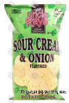 Uncle Ray's  sour cream & onion flavored potato chips Center Front Picture