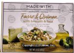 Made With Authentic Italian farro & quinoa with broccoli & feta, frozen box Center Front Picture