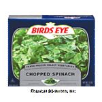 Birds Eye  chopped spinach Center Front Picture