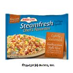 Birds Eye Steamfresh chef's favorites; lightly seasoned southwestern style rice with corn, peppers & onions Center Front Picture