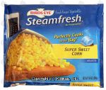 Birds Eye Steamfresh super sweet corn, cooks in bag Center Front Picture