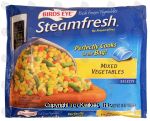 Birds Eye Steamfresh mixed vegetables, cooks in bag Center Front Picture