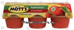 Mott's  strawberry flavored applesauce 6-4 oz. cups Center Front Picture