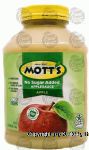 Mott's  unsweetened applesauce Center Front Picture