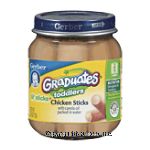 Gerber Graduates Meat Sticks Baby Food Lil' Sticks Chicken Sticks Center Front Picture