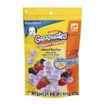 Gerber Graduates Yogurt Melts mixed berry, freeze-dried whipped yogurt & fruit snacks Center Front Picture