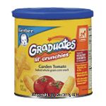 Gerber Graduates Baked Corn Snack Lil' Crunchies Zesty Tomato Center Front Picture