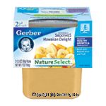 Gerber 2nd Foods Baby Food Hawaiian Delight Dessert 3.5 Oz Center Front Picture