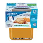 Gerber  sweet potato & turkey with whole grains baby food, stage 2, 2-pack Center Front Picture