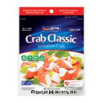 Transocean Crab Classic flake style imitation crab, blend of alaska pollock & king crab Center Front Picture