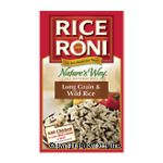 Rice-a-roni Long Grain & Wild Rice Nature's Way Center Front Picture