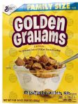 General Mills Golden Grahams graham cracker breakfast cereal Center Front Picture