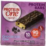 Fiber One Protein One choclate chip protein bars, 5 pk., box Center Front Picture