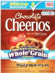 General Mills Cheerios chocolate flavored whole grain corn and oat cereal Center Front Picture