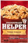 Betty Crocker Hamburger Helper three cheese: pasta & naturally flavored cheesy sauce mix Center Front Picture