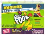 Betty Crocker Fruit By The Foot variety pack fruit flavored snacks, 6-rolls Center Front Picture