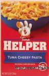 Betty Crocker Tuna Helper classic cheesy pasta: pasta naturally flavored cheesy sauce mix Center Front Picture