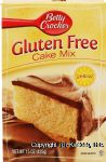 Betty Crocker Gluten Free yellow cake mix Center Front Picture