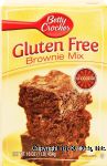 Betty Crocker Gluten Free chocolate brownie mix Center Front Picture