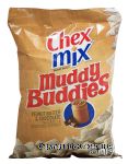 Chex Mix Muddy Buddies peanut butter & chocolate flavored snack mix Center Front Picture