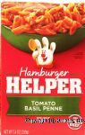 Betty Crocker Hamburger Helper tomato basil penne pasta & sauce mix, add hamburger Center Front Picture