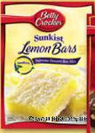 Betty Crocker Sunkist lemon bars supreme dessert bar mix Center Front Picture