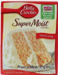 Betty Crocker Super Moist cherry chip cake mix Center Front Picture