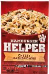 Betty Crocker Hamburger Helper cheesy hashbrowns, you add hamburger, gluten free Center Front Picture