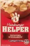 Betty Crocker Hamburger Helper potatoes stroganoff: potatoes & naturally flavored creamy sauce mix Center Front Picture