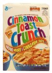 General Mills Cinnamon Toast Crunch crispy sweetened whiole wheat & rice cereal, 2-bags Center Front Picture