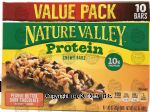 Nature Valley  peanut butter dark chocolate chewy granola bars, 10 pk, box Center Front Picture