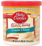 Betty Crocker Rich & Creamy cream cheese frosting Center Front Picture